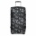 Eastpak Travel-Reisetasche Transit'r L Dark Flame (121 Liter) mit Rollen schwarz/weiss